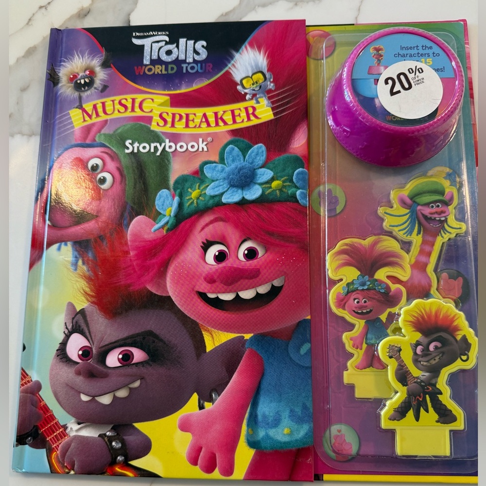 Trolls World Tour Music Speaker Storybook